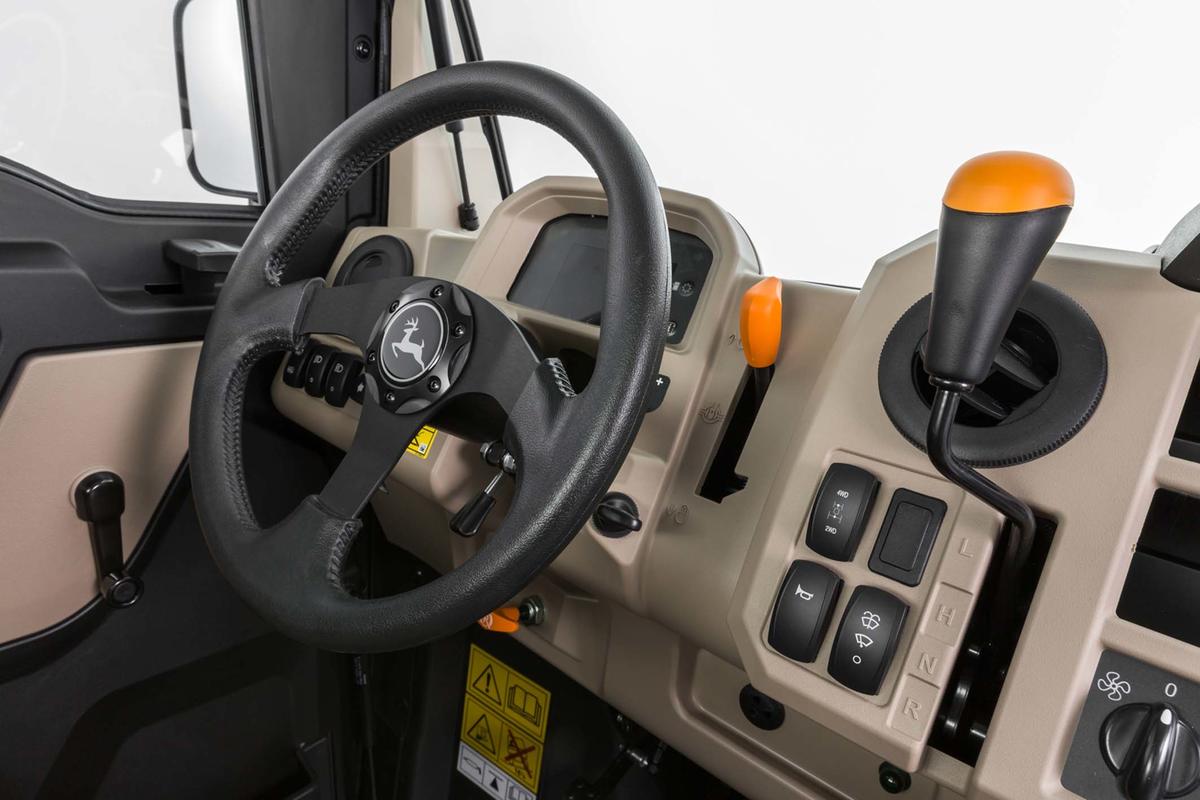 Comfort and stability on the new John Deere Gators